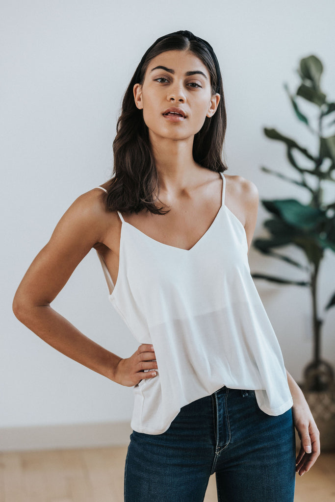 Everyday Cami in White – Nell and Rose